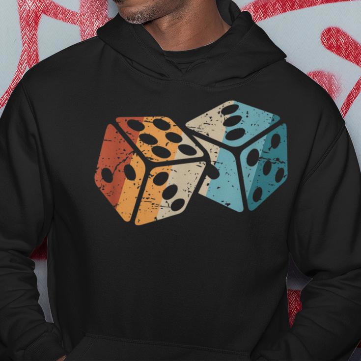 Retro Dice Gameintage Dice Kapuzenpullover Lustige Geschenke