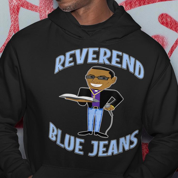 Reverend Blue Jeans Kapuzenpullover Lustige Geschenke