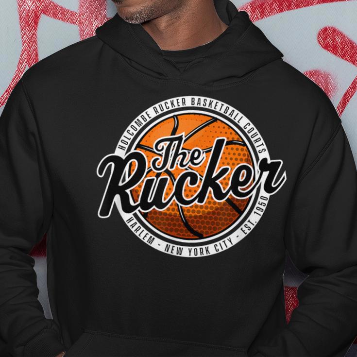 Rucker Parkintage Logo Basketball Kapuzenpullover Lustige Geschenke