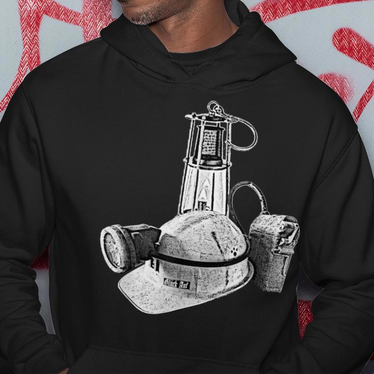 Ruhrpott Jumper Miner Helmet Grubenlampe Glück On Kapuzenpullover Lustige Geschenke