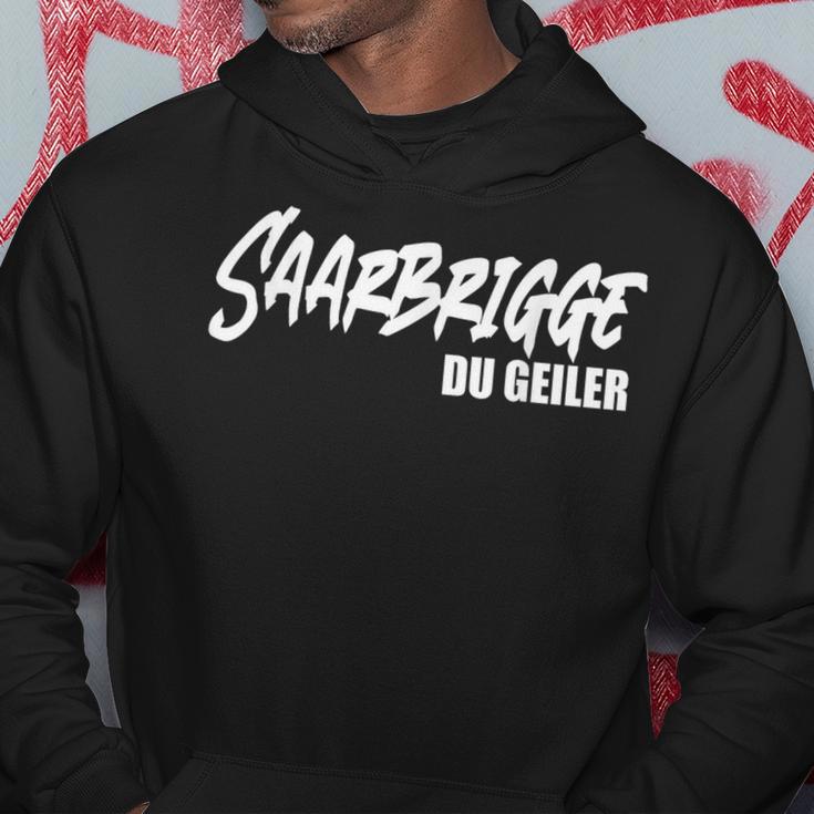 Saarbrigge Du Geiler Saarland Saarländer Saar Saarländisch Kapuzenpullover Lustige Geschenke