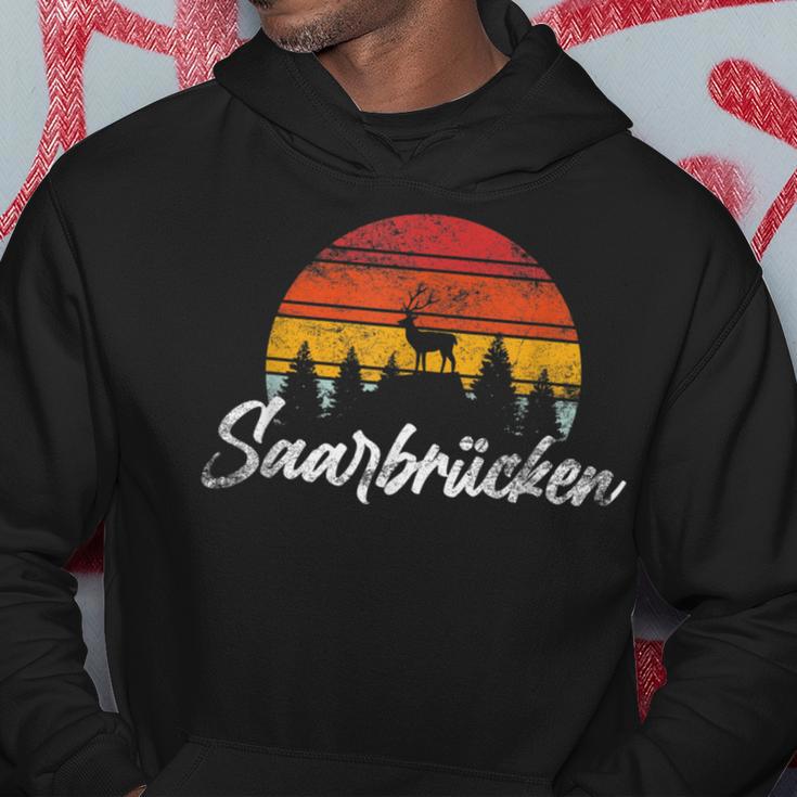 Saarbrücken Deerintage Heimat Souvenir Saarbrücken Kapuzenpullover Lustige Geschenke