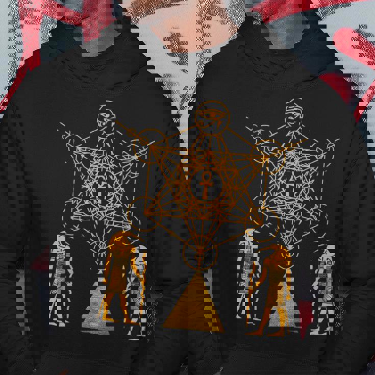 Sacred Geometry Science Egyptian God Thoth Hoodie Personalized Gifts