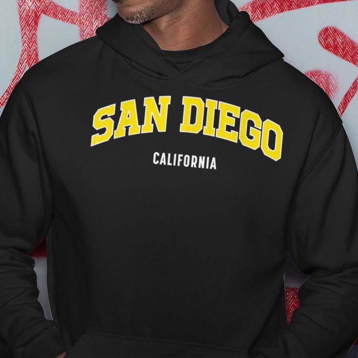 San Diego California Usa College Style Kapuzenpullover Lustige Geschenke