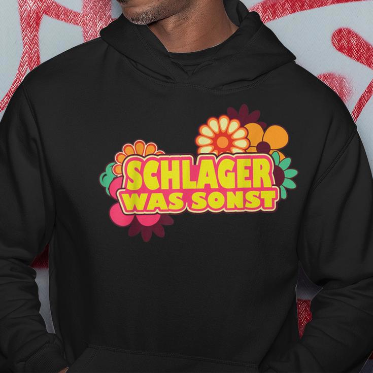 Schlager Was Sonst Schlageroutfit Party Schlagerparty Kapuzenpullover Lustige Geschenke