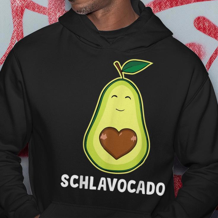 Schlavocado Avocado Pyjamas Sleep Outfit Pyjamas Heart Kapuzenpullover Lustige Geschenke