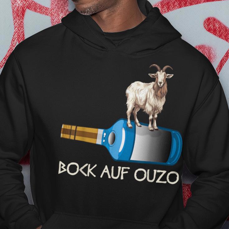 Schnapps Ouzo Party Bock Auf Ouzo Kapuzenpullover Lustige Geschenke