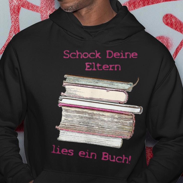 Schock Deine Eltern Lies Ein Buch S Kapuzenpullover Lustige Geschenke