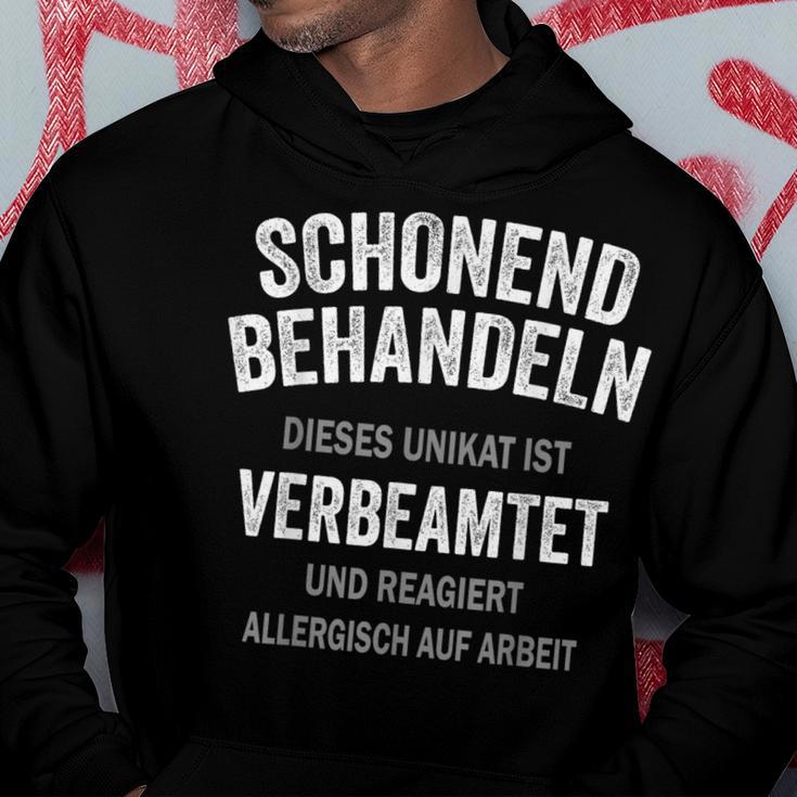 Schonend Behandeln Beamtererbeamtet 'Gentle Treat Beamter Kapuzenpullover Lustige Geschenke