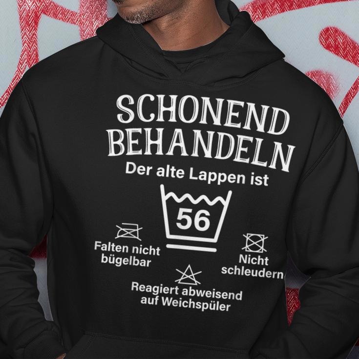 Schonend Treateln 56Th Birthday Der Alte Lappen Ist 56 Kapuzenpullover Lustige Geschenke