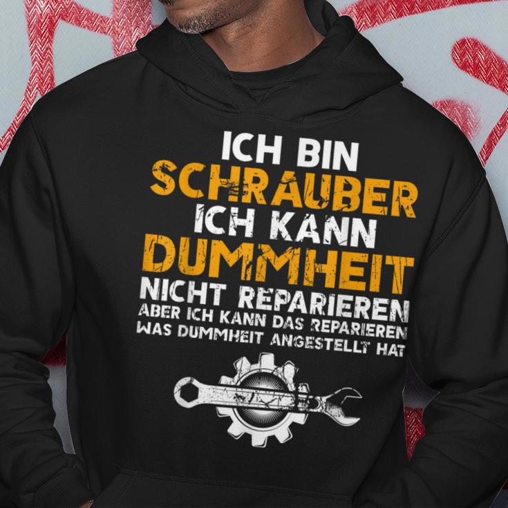 Schrauber Car Mechanic Mechatronics Kapuzenpullover Lustige Geschenke