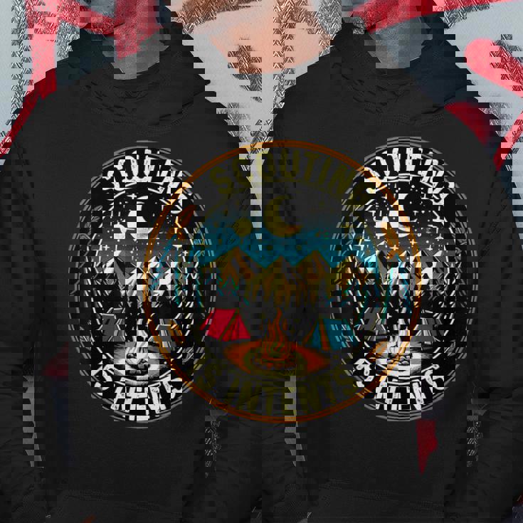 Scouting Is Intents Scout Camper Camping Hoodie Personalized Gifts