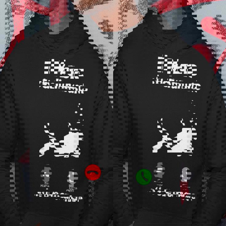 Scuba Diver Divertente Regalo Immersione Subacquea Felpa con cappuccio Regalos divertidos