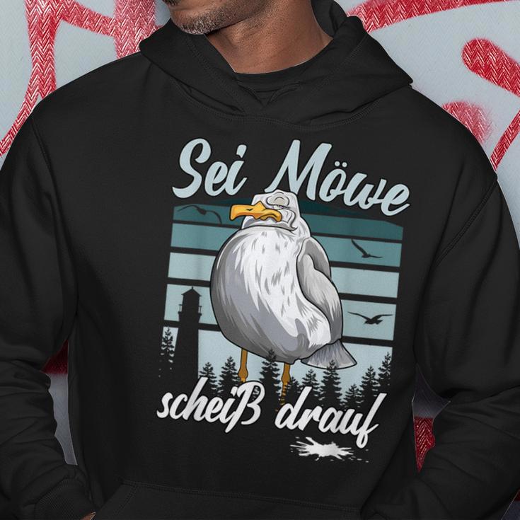 Sei Möwe Scheid Drauf North German Seagulls Kapuzenpullover Lustige Geschenke