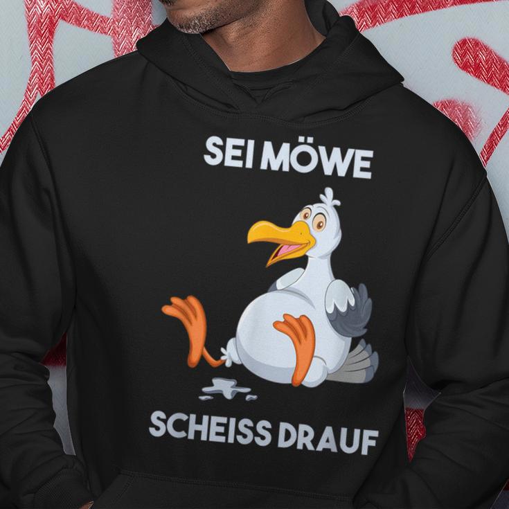 Sei Wie Eine Möwe Sei Wie Eine Möwe German Lang S Kapuzenpullover Lustige Geschenke