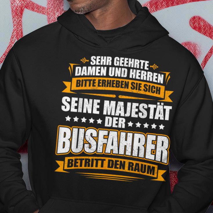 With Seine Majestät Der Busfahrer Cool Print Kapuzenpullover Lustige Geschenke