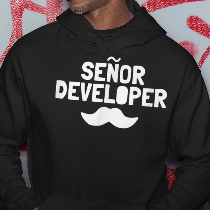 Senor Developer Coder Programmer Nerd Kapuzenpullover Lustige Geschenke