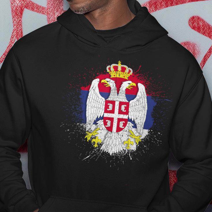 Serbia Balkan Jugo Serbia Srbija Serbe Kapuzenpullover Lustige Geschenke