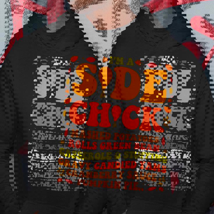 Im A Side Chick Thanksgiving Day Turkey Leg Im A Side Chick Hoodie Unique Gifts