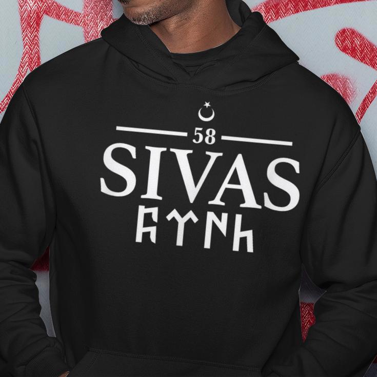 Sivasli Sivas 58 Göktürk Script Göktürkler Turkey Kapuzenpullover Lustige Geschenke