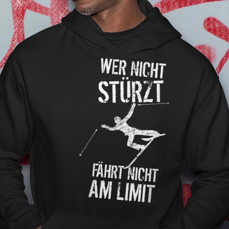 Skiing Apres Ski Slogan Hobby Skier Kapuzenpullover Lustige Geschenke