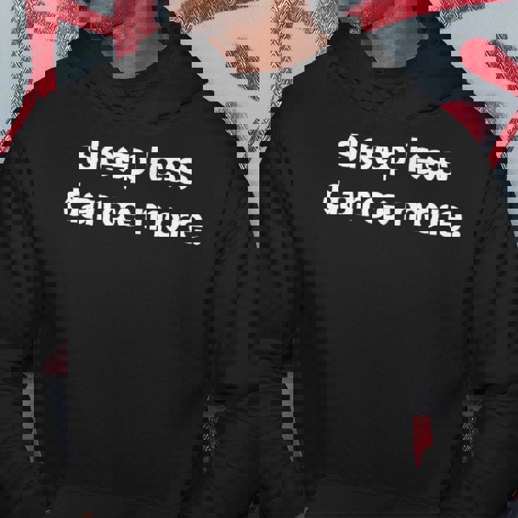 Sleep Less Dance More X Raver Rave Techno Party Felpa con cappuccio Regalos divertidos