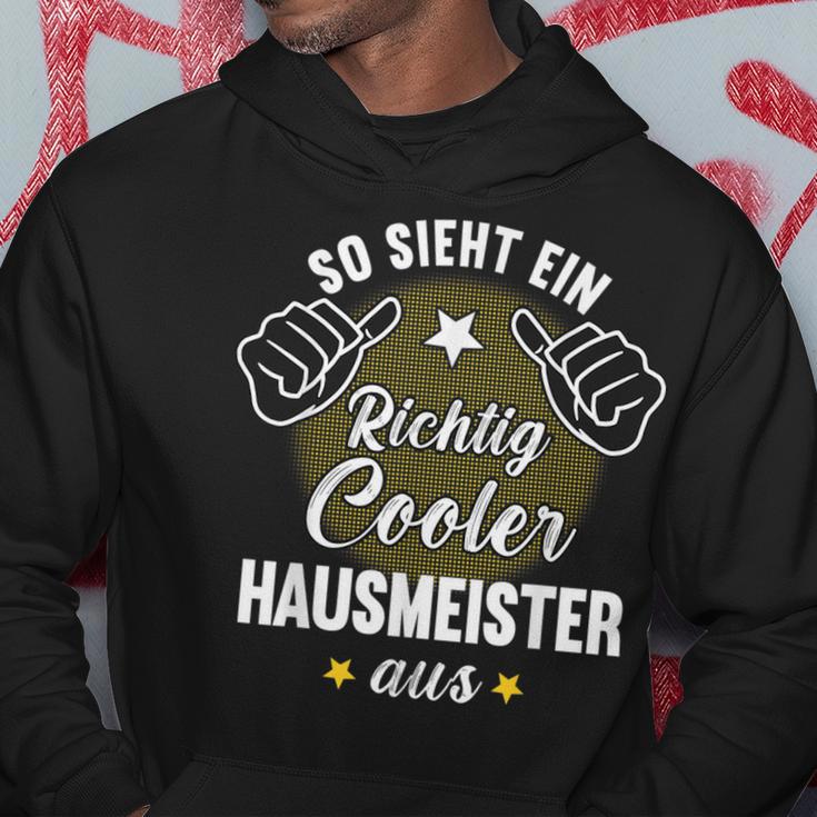 So Sieht Ein Richtig Cool Hausmeister Kapuzenpullover Lustige Geschenke