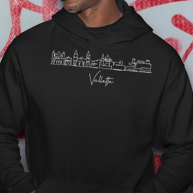 Stadtskylinealletta Malta Kapuzenpullover Lustige Geschenke