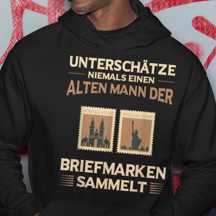 Stamp Collector Underschätze Niemals Stamps Kapuzenpullover Lustige Geschenke