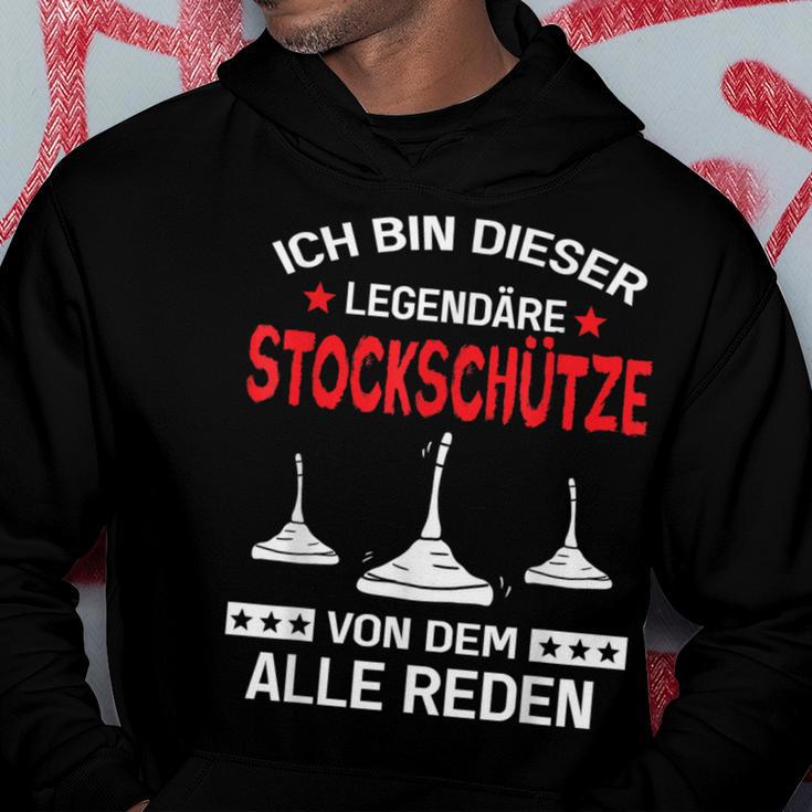 Stocksport Curling Sport Kapuzenpullover Lustige Geschenke