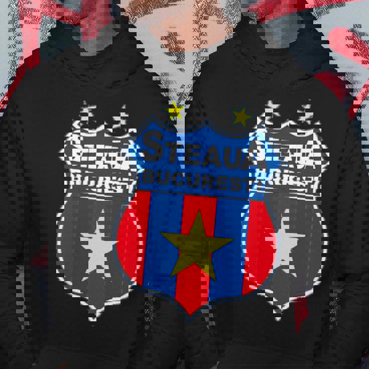 Storico Steaua Bucuresti Rumeno Soccer Felpa con cappuccio Regalos divertidos