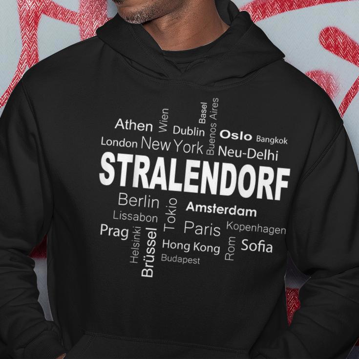 Stralendorf New York Berlin Meine Hauptstadt Kapuzenpullover Lustige Geschenke