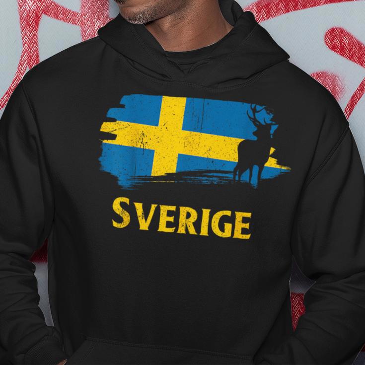 Sweden Sverige Norden Elkiking Scandinavia Kapuzenpullover Lustige Geschenke