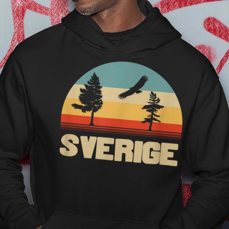 Sweden Sverige Retro Natural Kapuzenpullover Lustige Geschenke