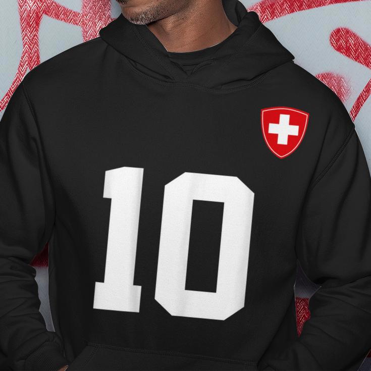 Switzerland 10 Sport Enthusiast Swiss Flag Suisse Fan Jersey Kapuzenpullover Lustige Geschenke