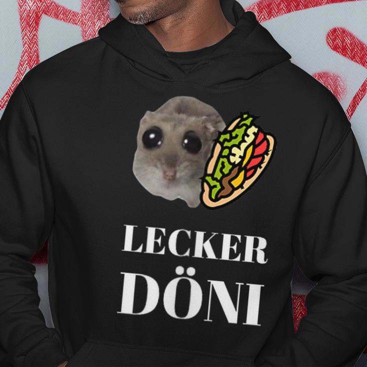 Tasty Döni Sad Hamster Meme Kapuzenpullover Lustige Geschenke