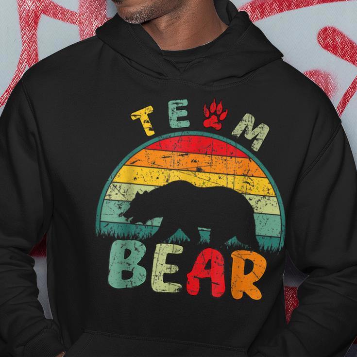 Team Bear Ich Wählle Den Bären Kapuzenpullover Lustige Geschenke