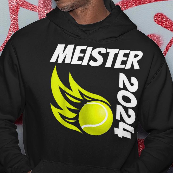 Team Club Tennis Meister 2024 Climber Fan Trainer Kapuzenpullover Lustige Geschenke