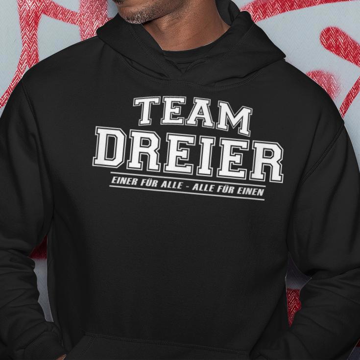 Team Dreier Proud Family Surname Kapuzenpullover Lustige Geschenke