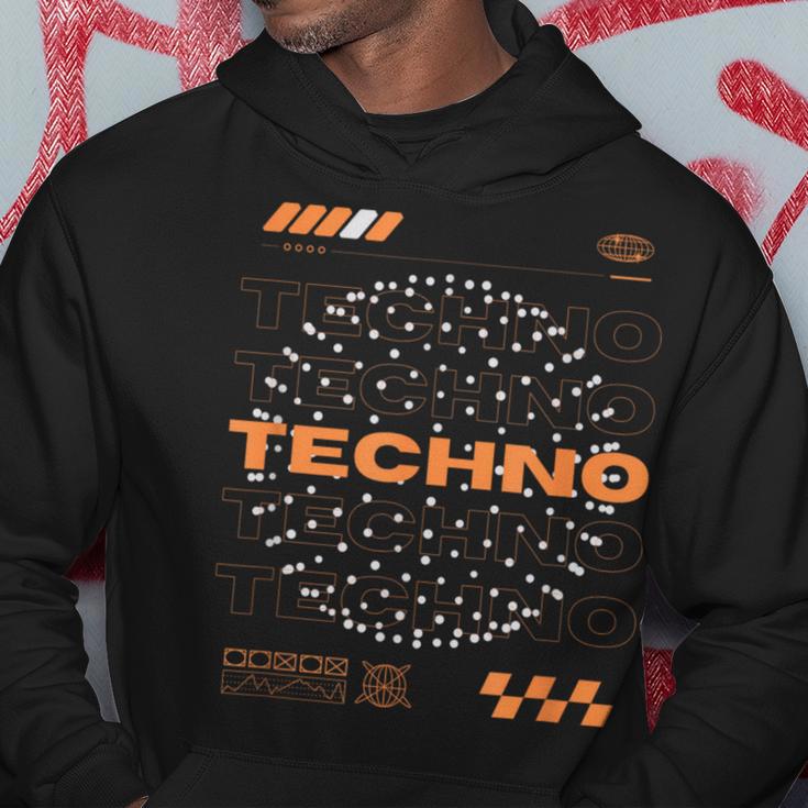 Techno Orb Edm Rave Kapuzenpullover Lustige Geschenke