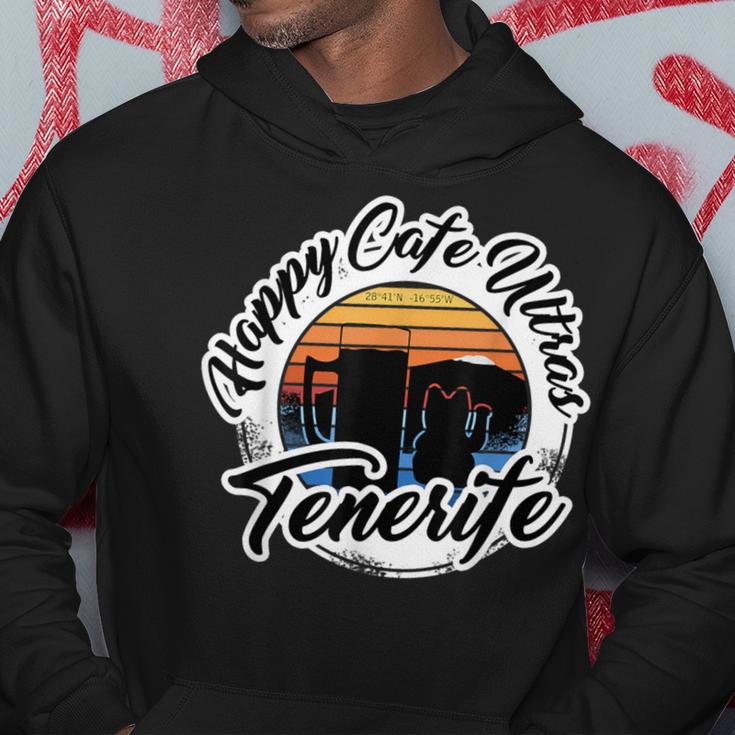 Teneriffa Puerto De La Cruz Happy Cafe Ultras Kapuzenpullover Lustige Geschenke