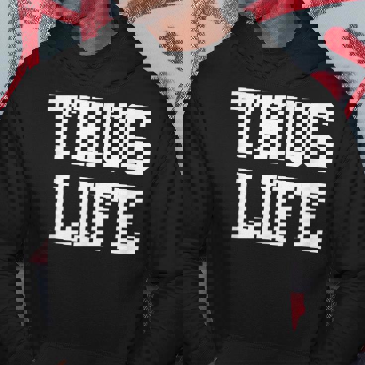 Thug Life Felpa con cappuccio Regalos divertidos