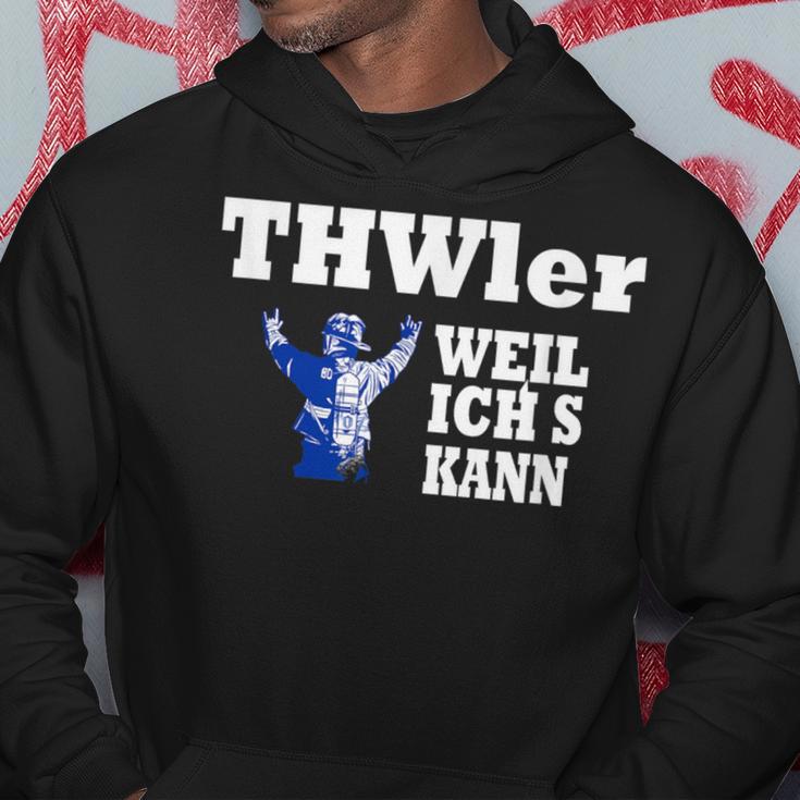 Thwler Weil Ichs Kann Thw Kapuzenpullover Lustige Geschenke