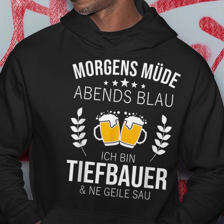 Tiefbauer Kapuzenpullover Lustige Geschenke