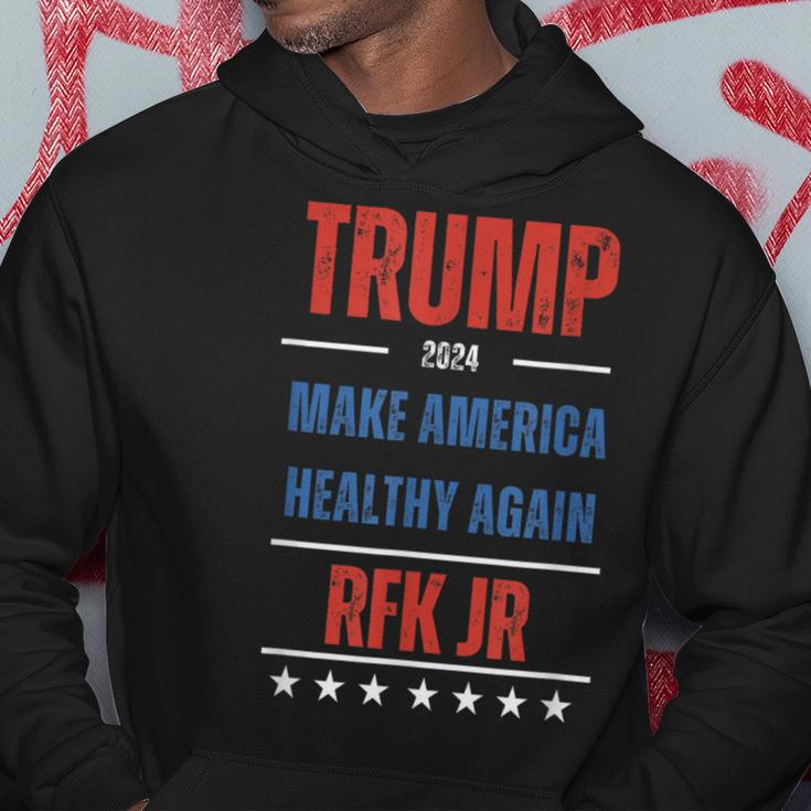 Trump Rfk Jr Make America Healthy Again 2024 President Maha Hoodie ...