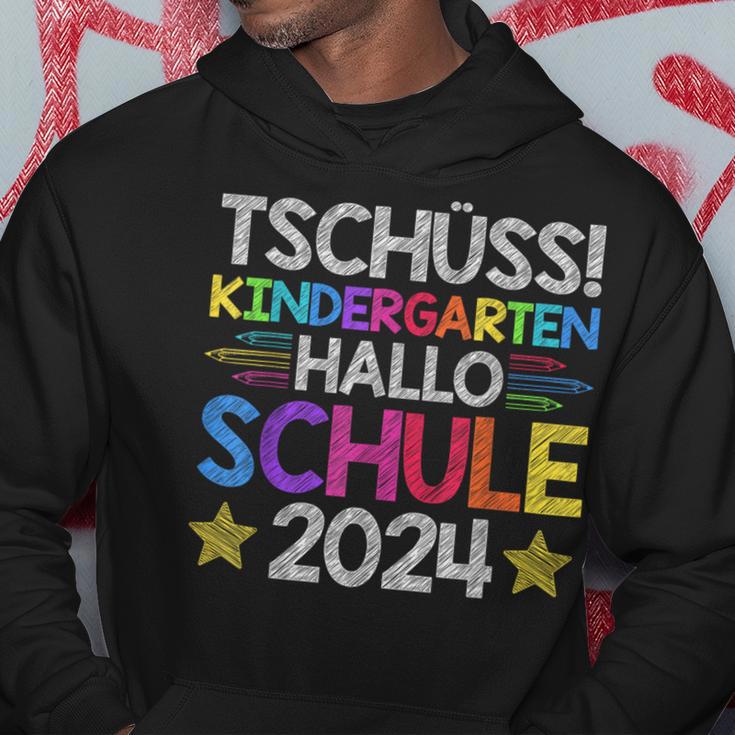 Tschüss Kindergarten Hello School 2024 Graduate Kapuzenpullover Lustige Geschenke