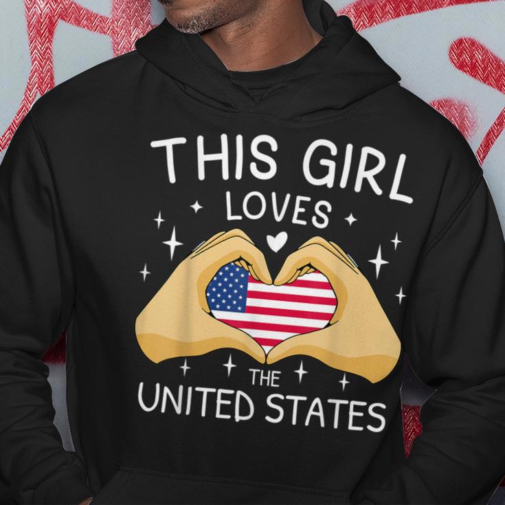 Usa Flag American Flag Heart Slogan America Usa Kapuzenpullover Lustige Geschenke