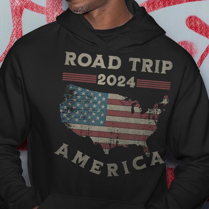 Usa Road Trip 2024 America Kapuzenpullover Lustige Geschenke