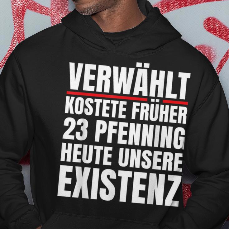 Verwählt Kostete Früher Heute Unsere Existenz Anti Ampel German Kapuzenpullover Lustige Geschenke