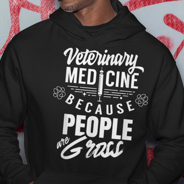 Veterinary Medicine Weil Menschen Eklig Sindeterinarian Profession Kapuzenpullover Lustige Geschenke